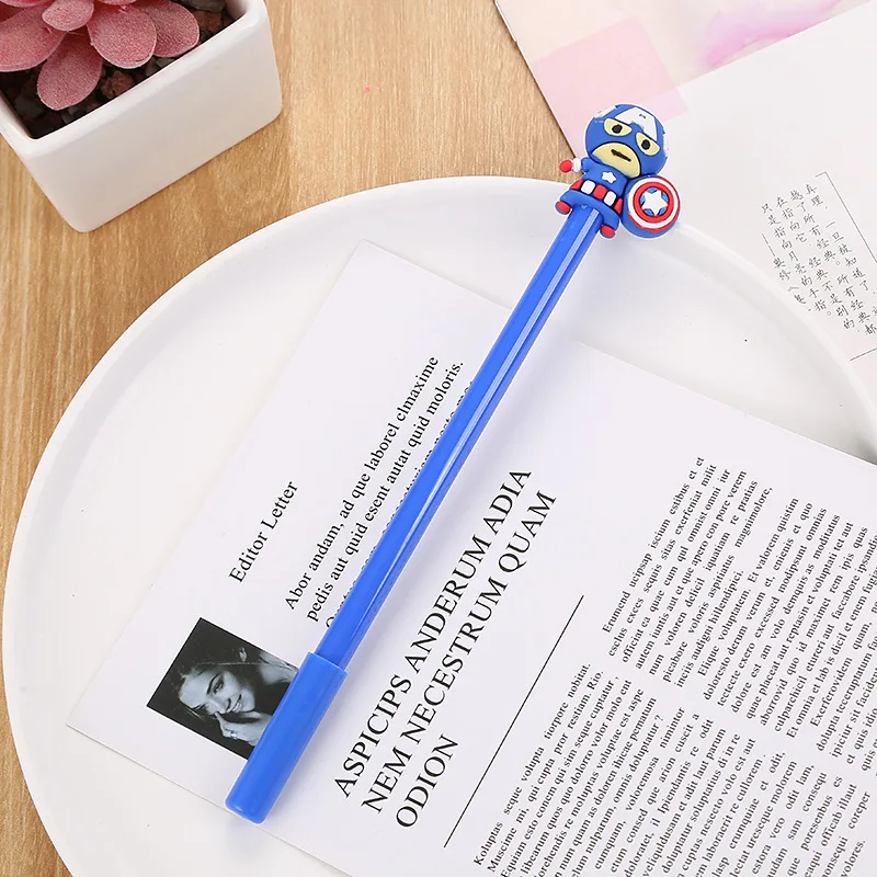 Высококачественная силиконовая гелевая ручка перьевая для студентов милая с