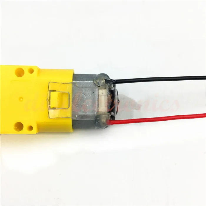 Мотор с двойным валом и штекером 5 10 В для Arduino|Аксессуары моделирования| |