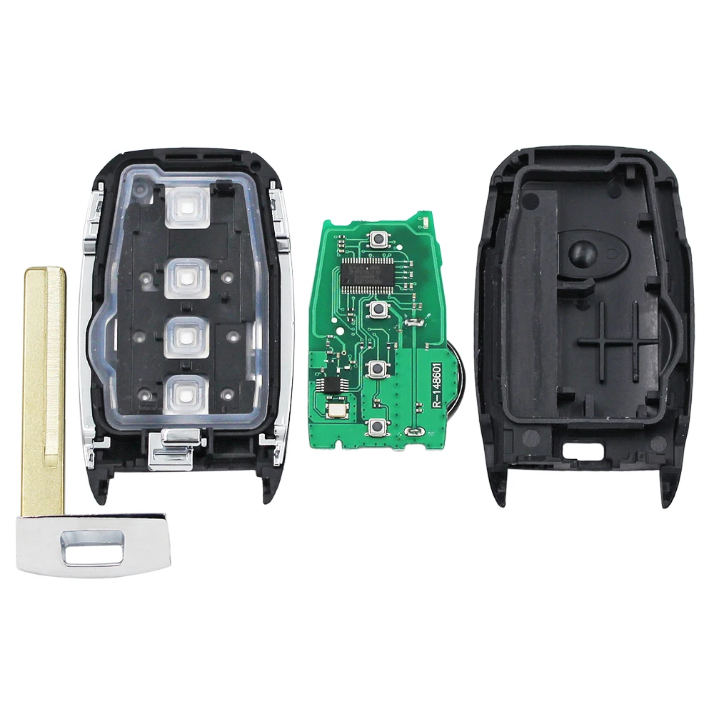 4 Button Keyless-Go Remote Key (SUV) FSK 433.92MHz NCF2971X / HITAG 3 47 Chip P/N: 95440-C6000 HY16 for Kia Sorento 2016 2017 | Автомобили