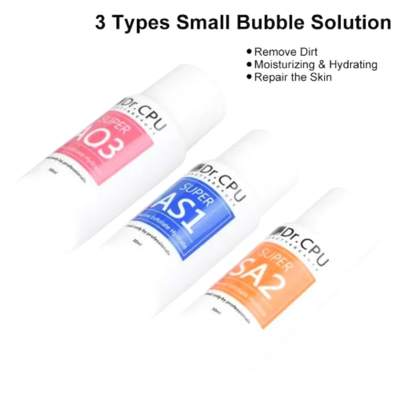 

AS1 SA2 AO3 Aqua Peeling Solution 30ML Per Bottle Hydra Dermabrasion Face Clean Facial Cleansing Blackhead Liquid Repa