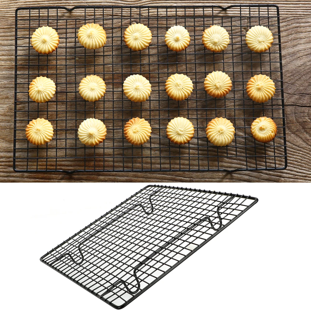 

Bread Muffins Cooler Stand Cake Cooling Grid Rack Nonstick Cookies Biscuits Drying Stand Holder Baking Tray Tools