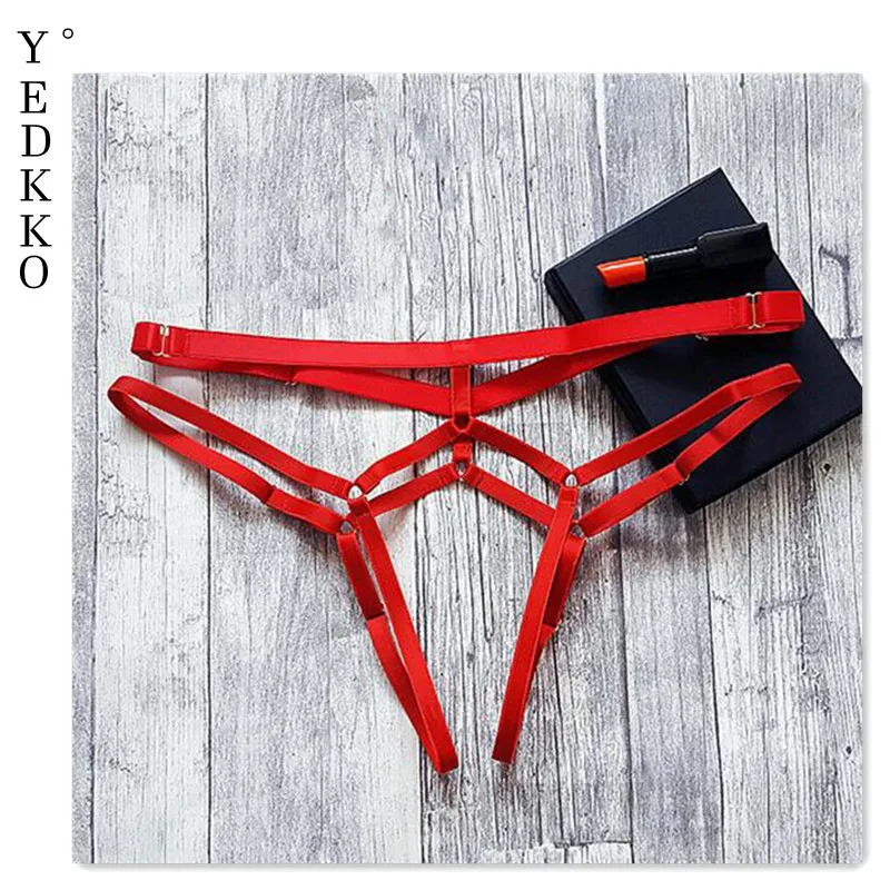 

S-XXXL Sexy Thong Underwear Plus Size Women Thongs Black Red Transparent Underwear String Cross Women Panties /Wholesale