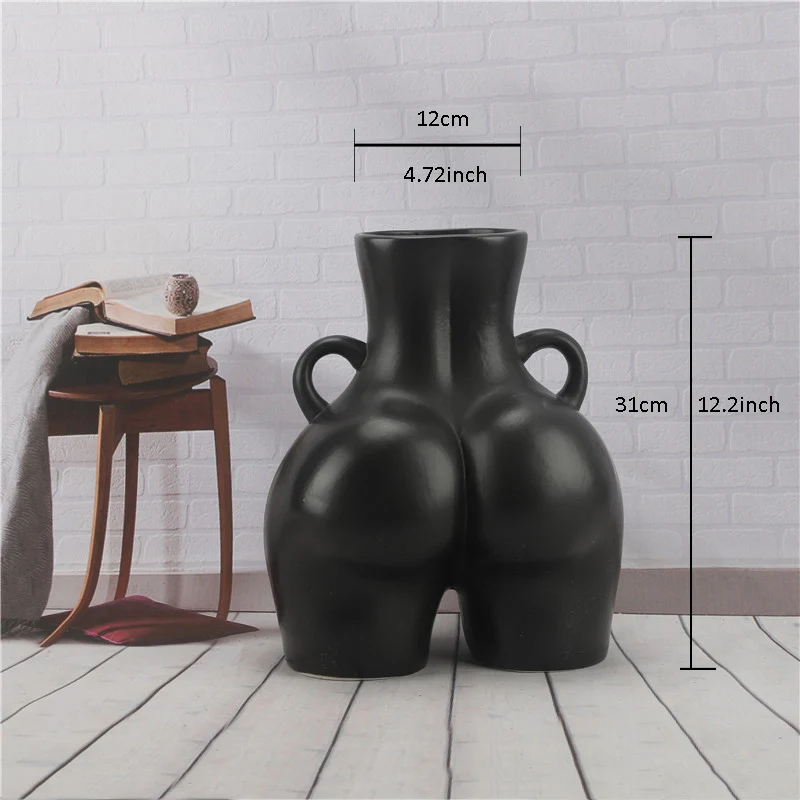 Для бедер и ягодиц для тела ваза цветов обнаженная кардашьянская скульптура