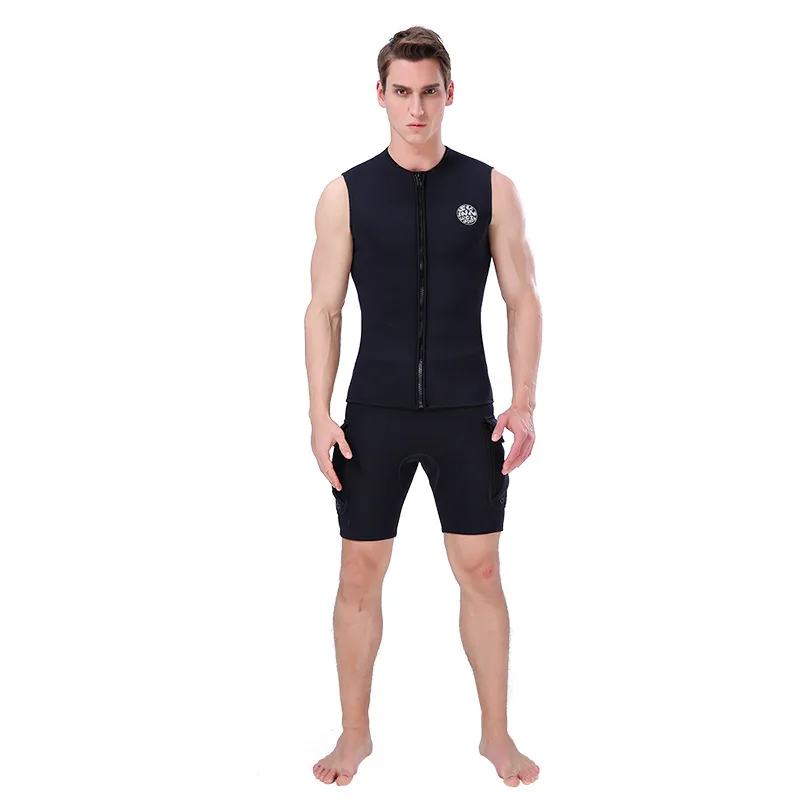 

Outdoor Unisex Wetsuits 3MM Neoprene Sleeveless Wetsuit Vest for Diving Surf Windsurf Kitesurfing