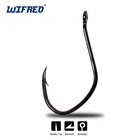 Крючки Wifreo для ловли сома, 20 шт.лот, крючки из высокоуглеродистой стали для ловли сома, крючок V-SHARP, размер 8, 6, 10, 20, 30, для морской рыбалки