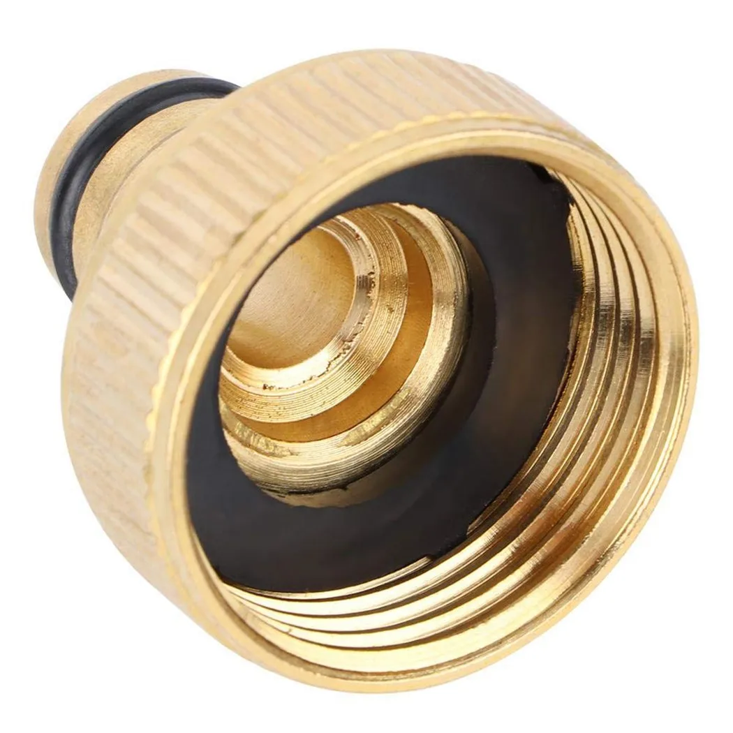 

2pcs Hose Connector Accessory Brass Fitting Garden Tap Quick Connectors