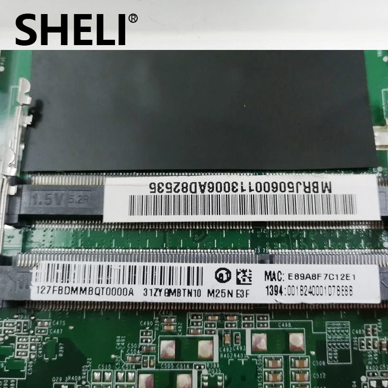 SHELI MBRJ206001 MB.RJ206.001 для acer Aspire 8951 8951G материнская плата ноутбука DA0ZYGMB8E0 HM65 DDR3 GT555M