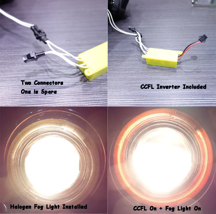 Новые инновационные дневные ходовые светильник CCFL ангельские глазки +