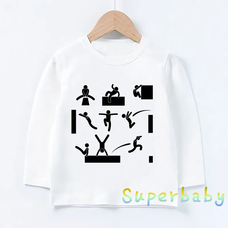 Детская парка с изображением эволюции новорожденного и Прыгающего принта