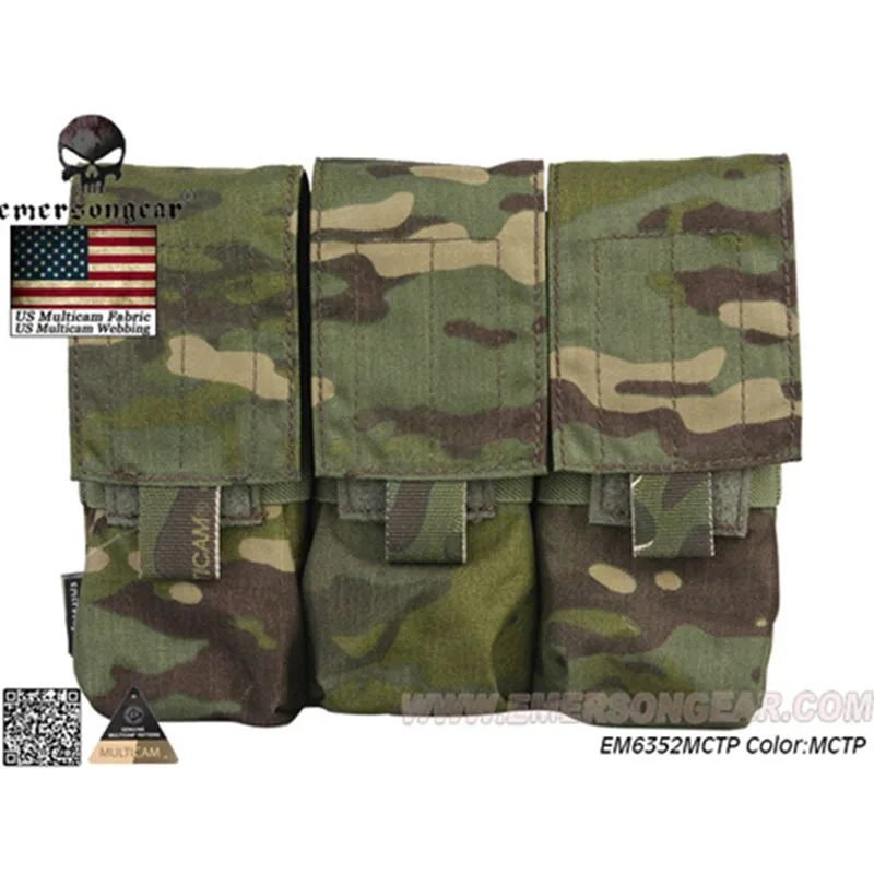 MCTP Emersongear Emerson LBT Стиль M4 тройной подсумок Молл военный боевой Mag сумка для пейнтбола Mag держатель страйкбол шестерни - Цвет: MCTP