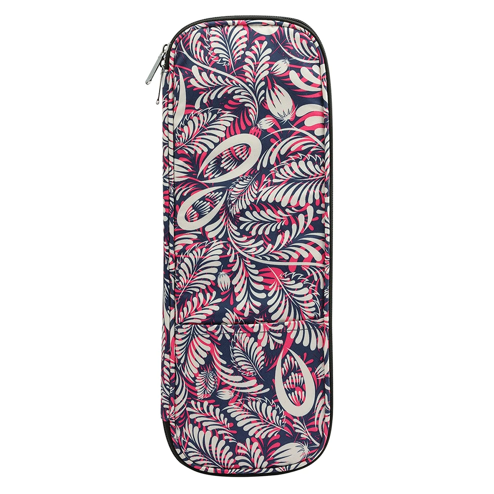 

Free Shipping 40*15.5*2.5CM Floral Knitting Needles Storage Bag Empty Crochet Hooks Kit Organizer Case Sewing Accessories