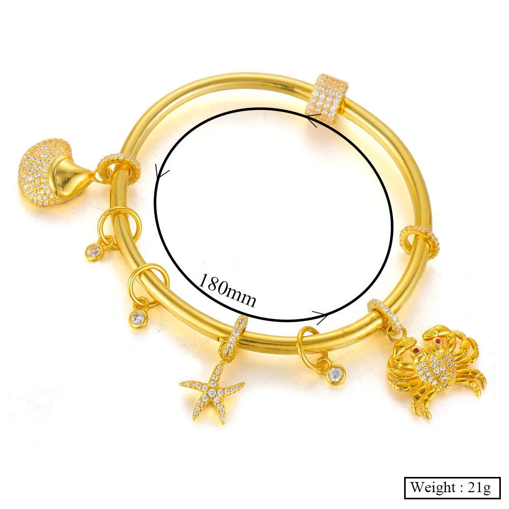 

SISCATHY Trendy Sweet Bangle for Women Daily Fashion Party Show Jewelry Ladies Gift Accessories 2020 New Design Gorgeous Jewelry