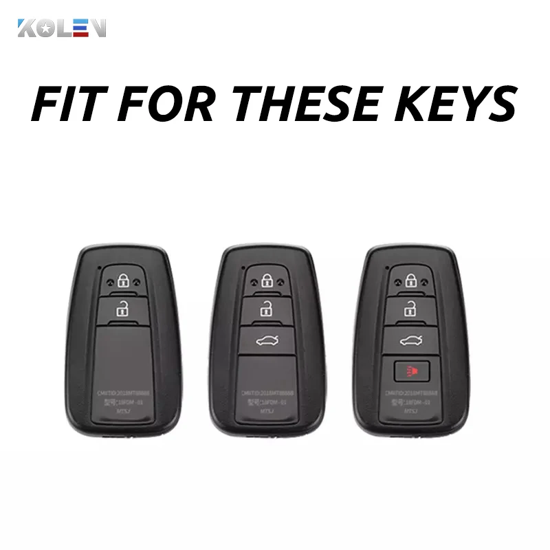 Мягкий ТПУ чехол для автомобильного ключа с дистанционным управлением полным