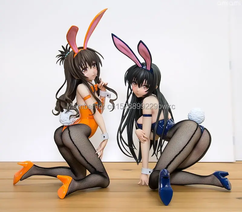 To love ru darkness Микан Юки Kotegawa Yui Банни девушка сексуальная девушки фигурка японского аниме ПВХ взрослые Фигурки игрушки
