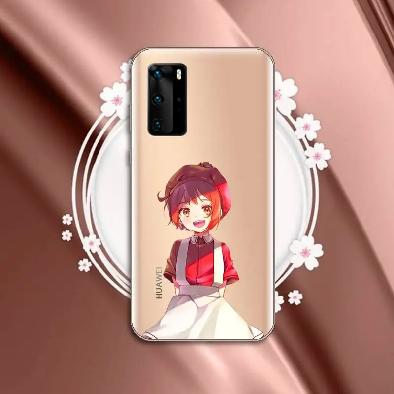 

Working cell anime Phone Case Transparent for Huawei P honor 8 10i 20 30 40 smart 2019