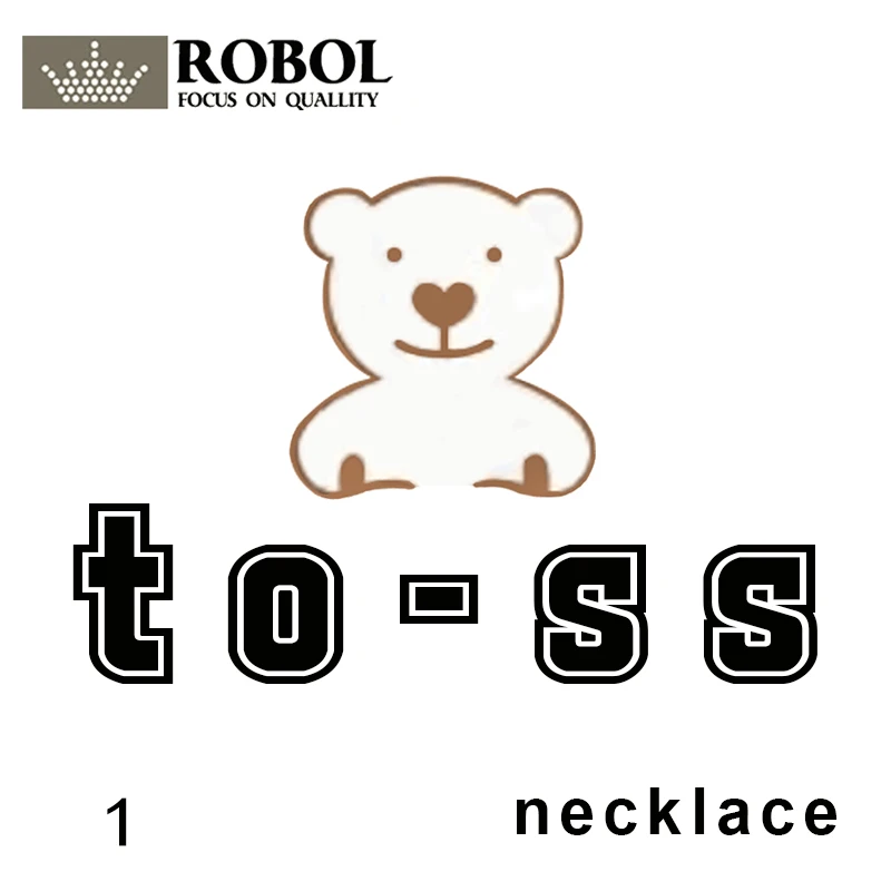 Женские Ювелирные изделия в форме медведя из стерлингового серебра с логотипом