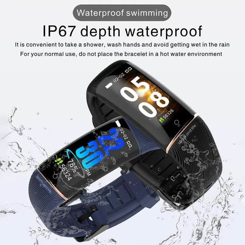 

Smart Bracelet IPX8 Waterproof Reloj Inteligente Sport Pedometer Watch Smartband Fitness Traker Bluetooth Waterproof Smart Band
