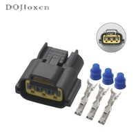 3 pin auto tps wiring sensor grey sumitomo female waterproof connectors socket 6098 0141 for nissan free shipping
