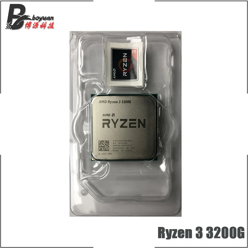 AMD Ryzen 3 3200G R3 6 ГГц четырехъядерный четырехпоточный процессор 65 Вт L3 = 4M YD3200C5M4MFH