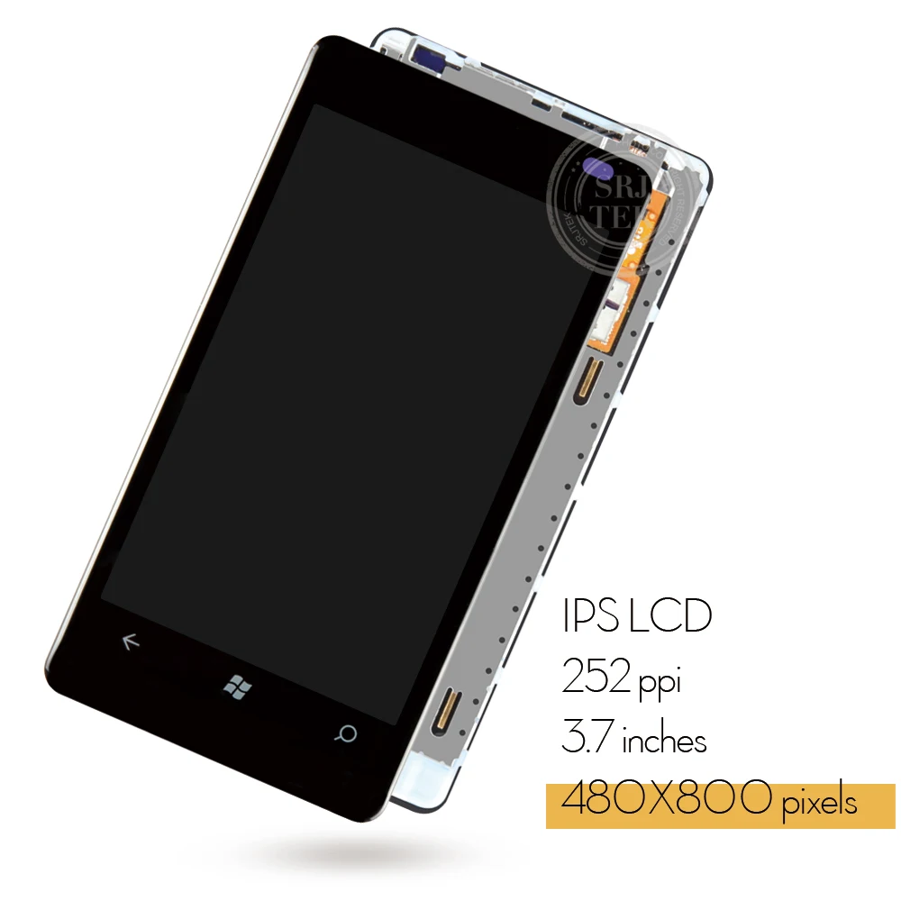 Протестировано для NOKIA Lumia 800 LCD сенсорный экран Дисплей дигитайзер сборка