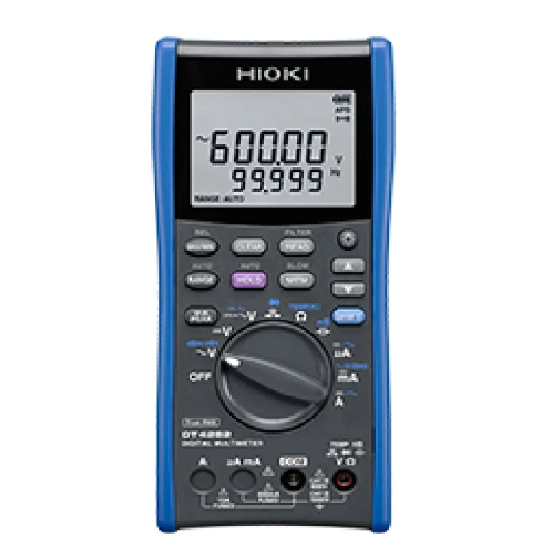 Цифровые ручные тестеры HIOKI DT4282 60000 подсчета AC/DC 1000 В 10A 600 МОМ с безопасный