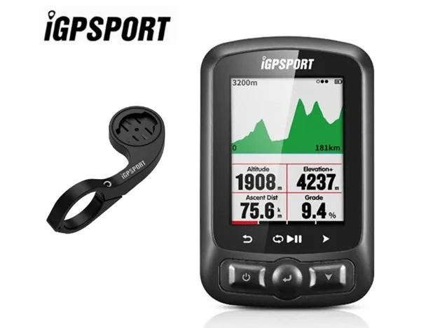 HR60 с I gps портом IGS 618 Велокомпьютер gps Bluetooth ANT - Цвет: 4