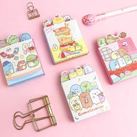 12 pcslot sumikko gurashi 6 folding memo pad cute n times sticky notes notepad stationery stickers gift school supplies