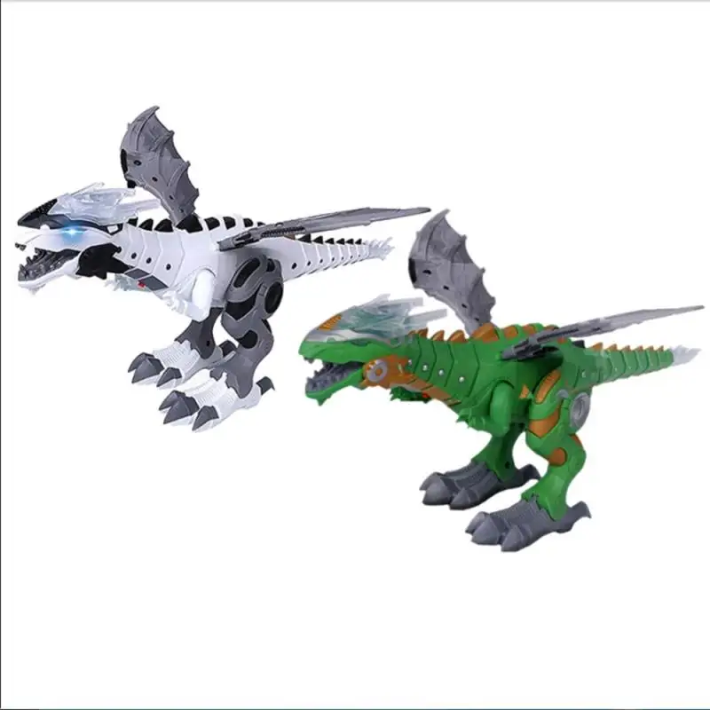 Электрический Детский костюм шагающего динозавра T-Rex рисунок детей