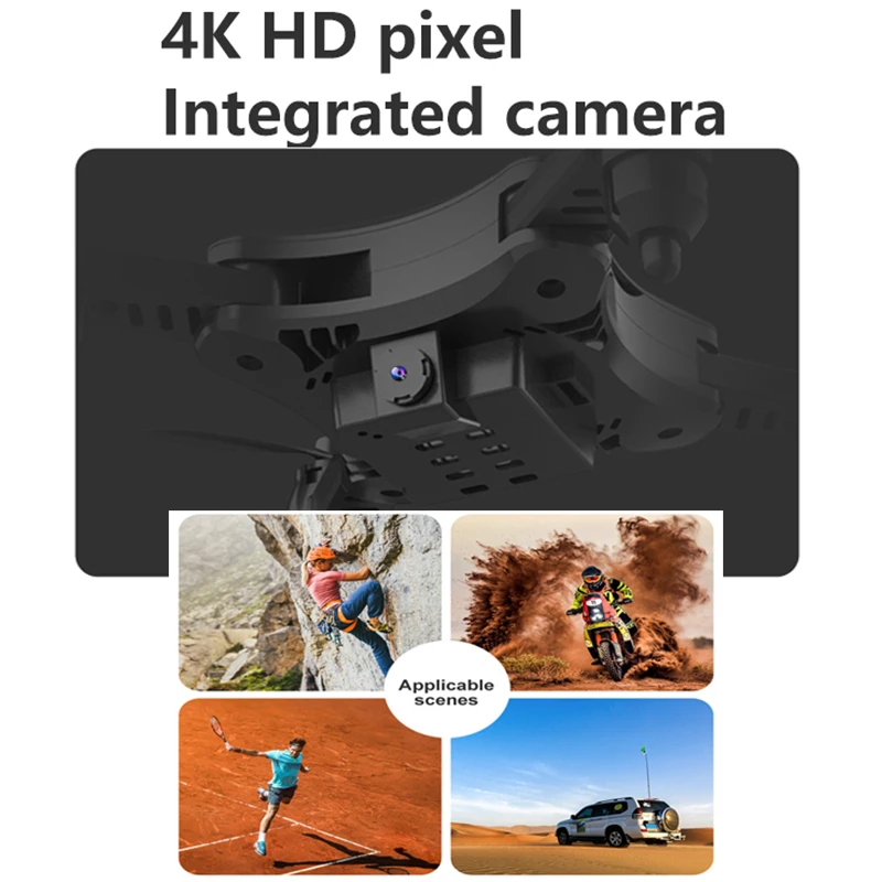 KEELEAD KY902 мини Дрон 4K wifi HD камера дроны дистанционное управление Голосовое мВ