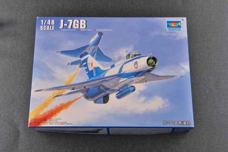 Весы Trumpeter 1:48 китайский плааф набор для сборки игрушечных моделей самолета MiG-21 в