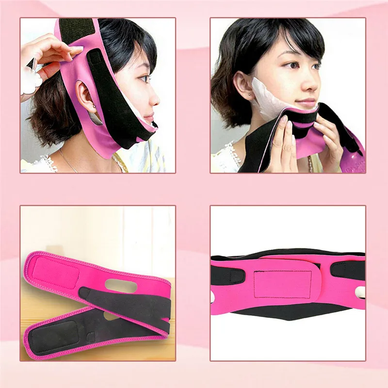 Тонкая Повязка для лица стройнее избавления от двойного подбородка создание v