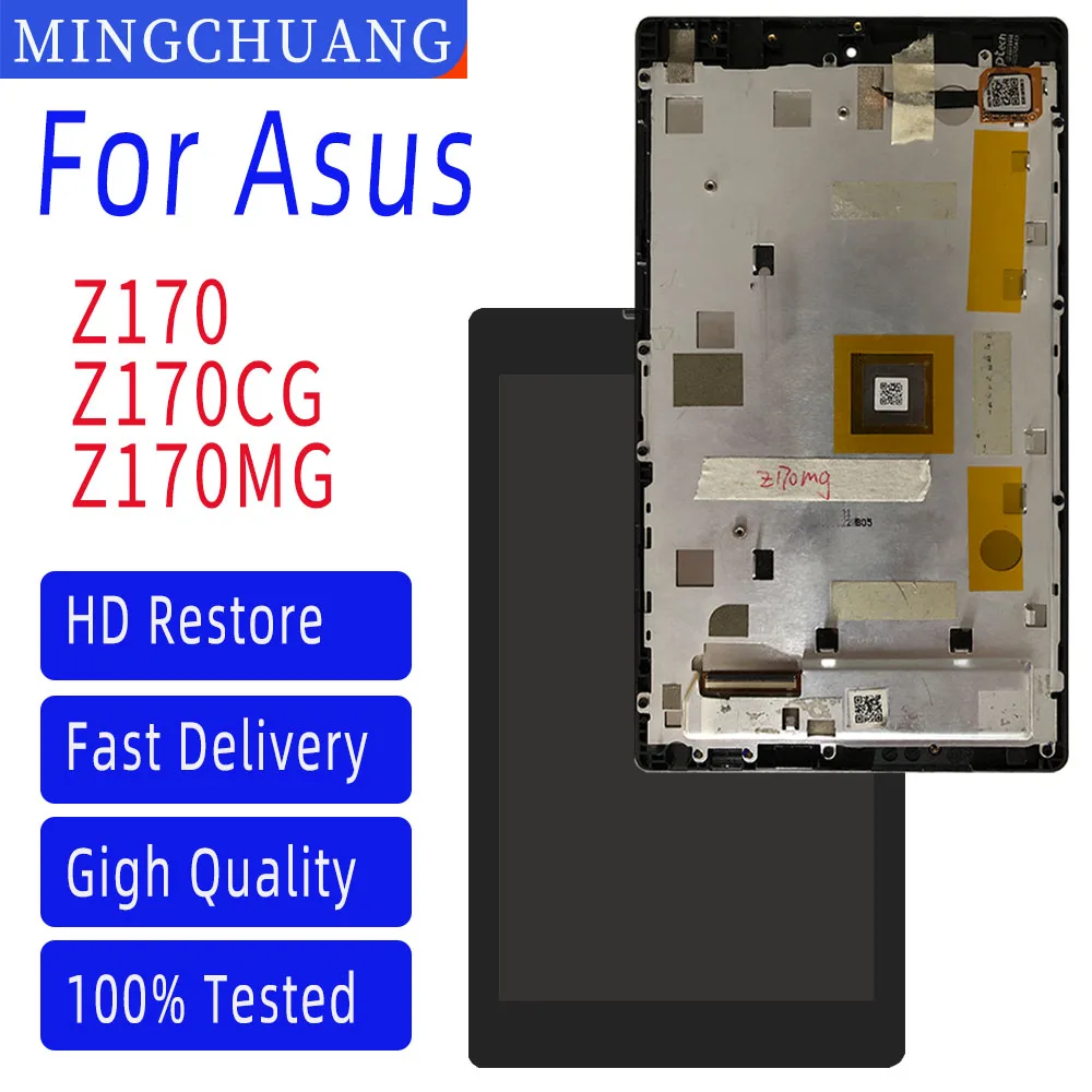 

7 Inch For ASUS ZenPad C 7.0 Z170 Z170CG Z170MG LCD Display Touch Screen Digitizer Assembly P01Y PO1Z ZCC0