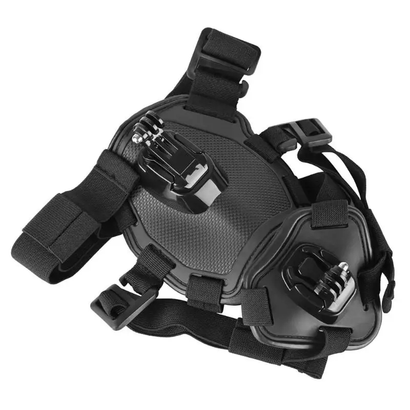 Adjustable Dog Harness Mount Action Camera Dog Belt Chest Strap Holder Action Base For GoPro Hero 7 6 5 4 Xiaoyi Sports Camera