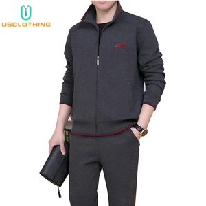 3pcs brand tracksuit men new sweat suit tracksuit three piece sweatershirt set casual men sportswear sets fashion hot sale nba45 free global shipping