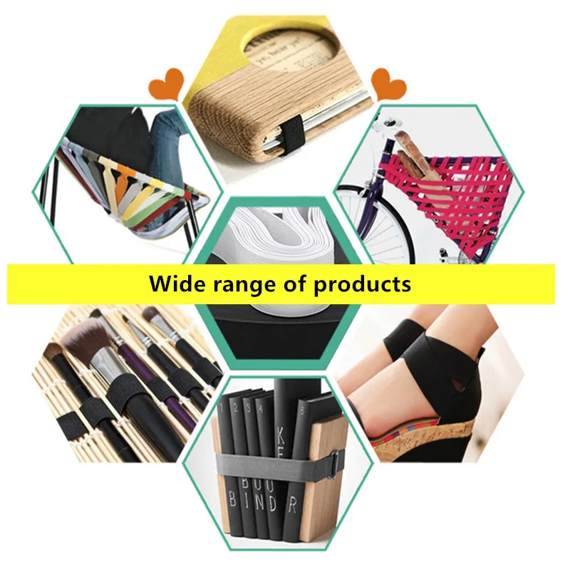 Мягкая тонкая пряжа 4 типа резиновая эластичная лента импортная из латекса и