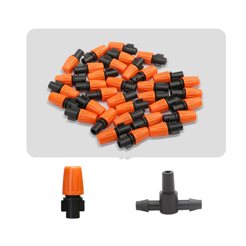 

10-200Pcs Garden Misting Nozzle GreenhouseHumidifiers Cooling System Irrigation Watering Sprinkler