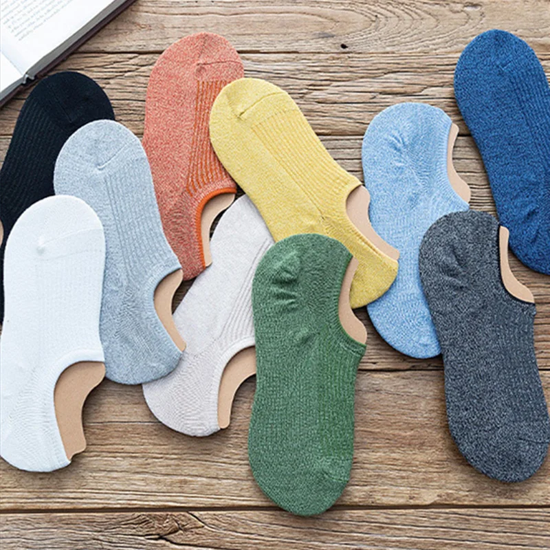 

Носки мужские короткие, хлопковые, летние, дышащие, 5 пар