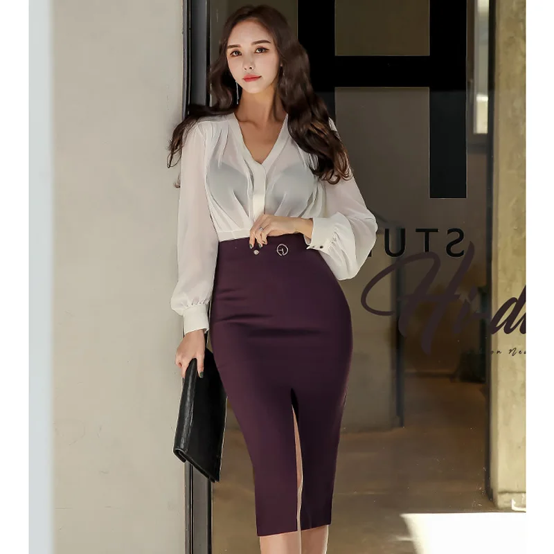 В Корейском стиле Детские весенние комплекты одежды с v-образным вырезом