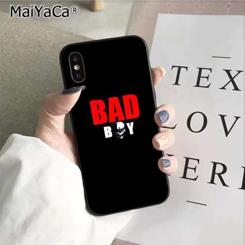 MaiYaCa BAD BOY Coque Shell чехол для телефона Apple iphone 11 pro 8 7 66S Plus X XS MAX 5s SE XR Чехлы мобильный чехол