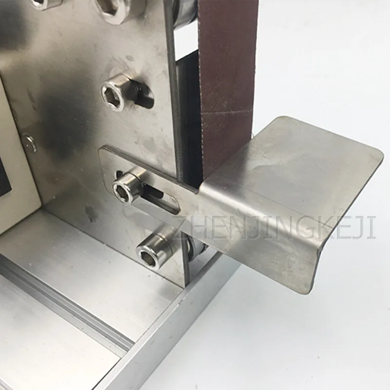 

Small Abrasive Belt Machine Sander Belt Grinder Desktop DIY Polishing Machine Fixed Angle Sharpening Tools Woodworking Equipment