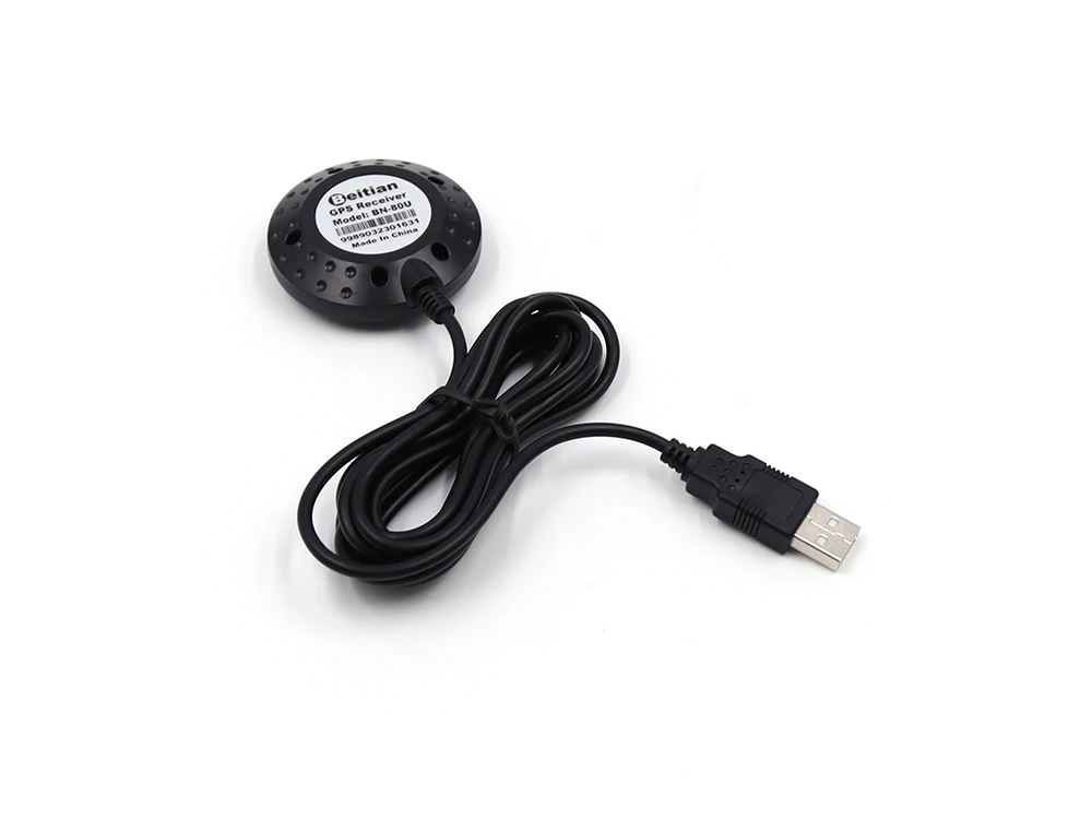 BEITIAN, напряжение питания 5,0 в длина 2 м, двойной USB ГЛОНАСС gps GNSS приемник, уровень USB, BN-80U, лучше, чем BU-353S4 star SIRF IV