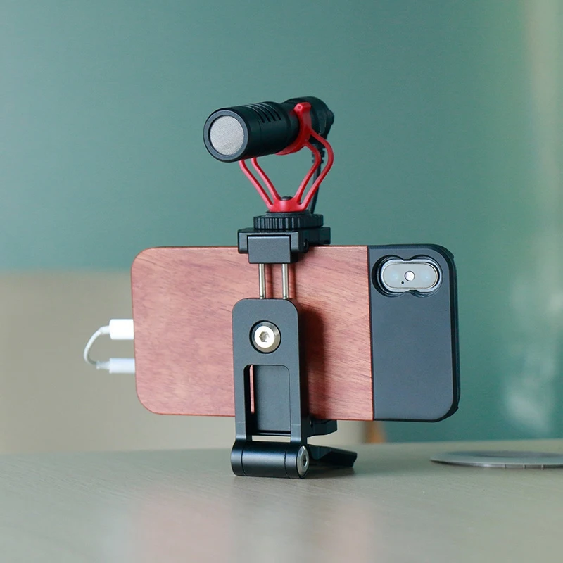 RISE-ST-05 складной мини-штатив для телефона адаптер вертикальный штатив с вращением
