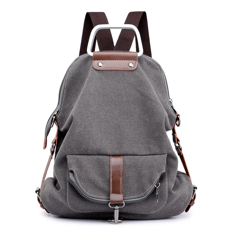 

1PCS Women's New Style Backpack, Women's Fashion, Casual, Water-washing Canvas Bag Backpack