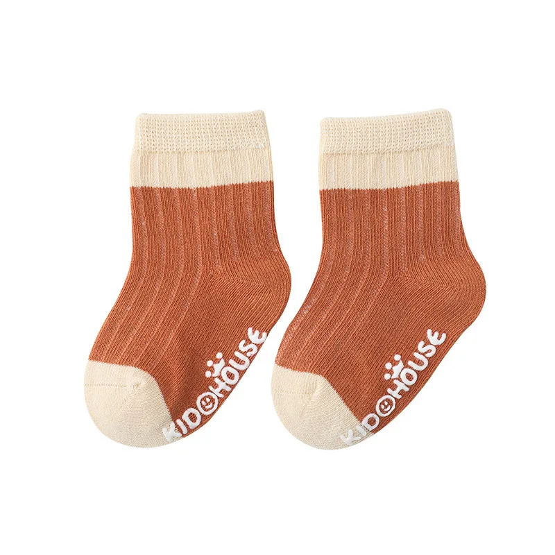 

3 PAIR Baby Socks Newborn Infant Boy Girl Cute Cotton Comfortable Winter Baby Socks Anti-slip Toddler Floor Socks Christmas Gift