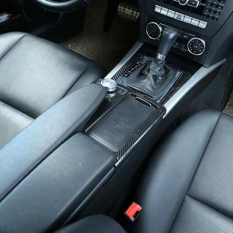 Автомобильная центральная консоль из АБС пластика LHD RHD для Mercedes Benz C Class W204 2008 14