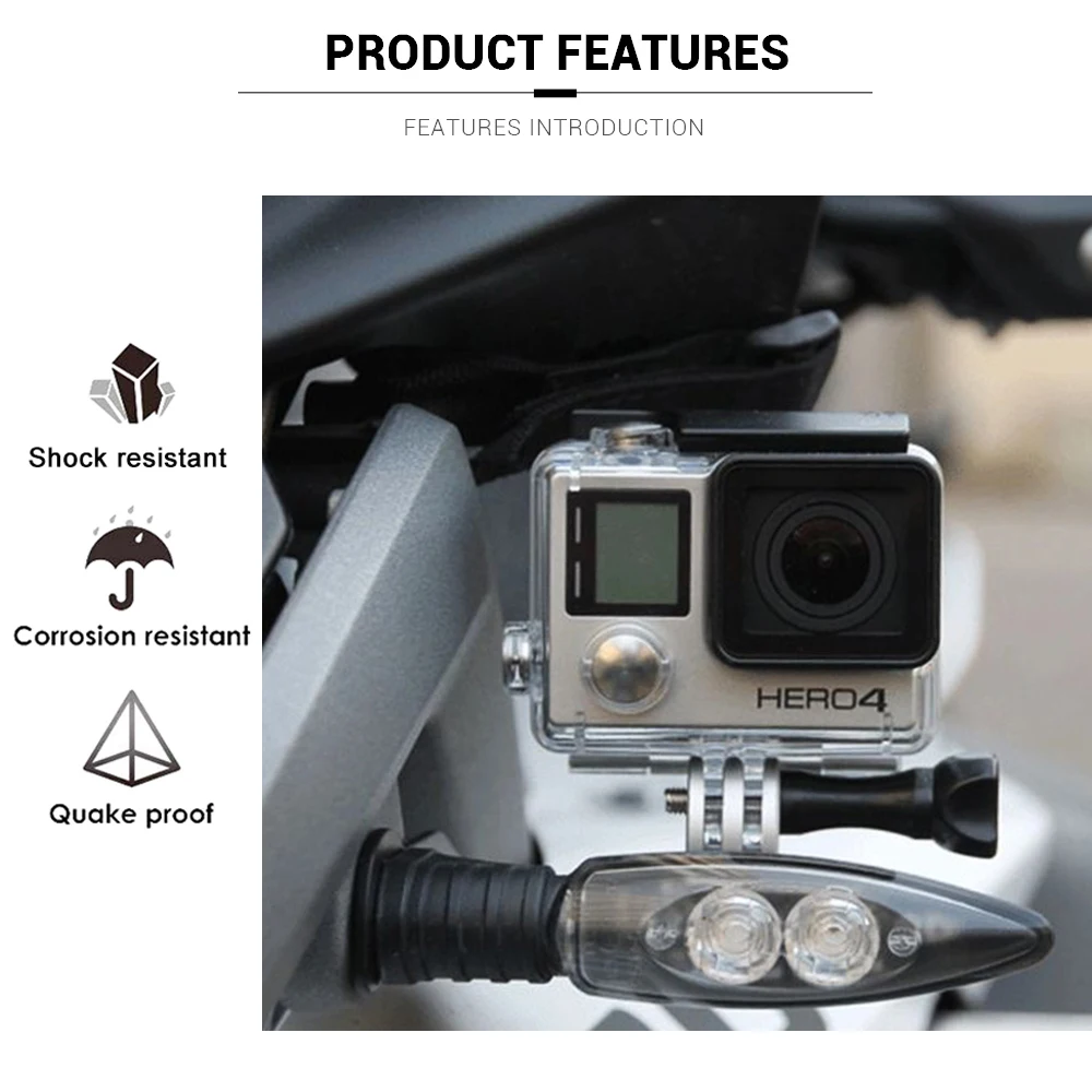 Правый передний кронштейн для BMW GS R1200 LC Adventure Go Pro R 1200 2014 2015 2016 Запчасти мотоциклов