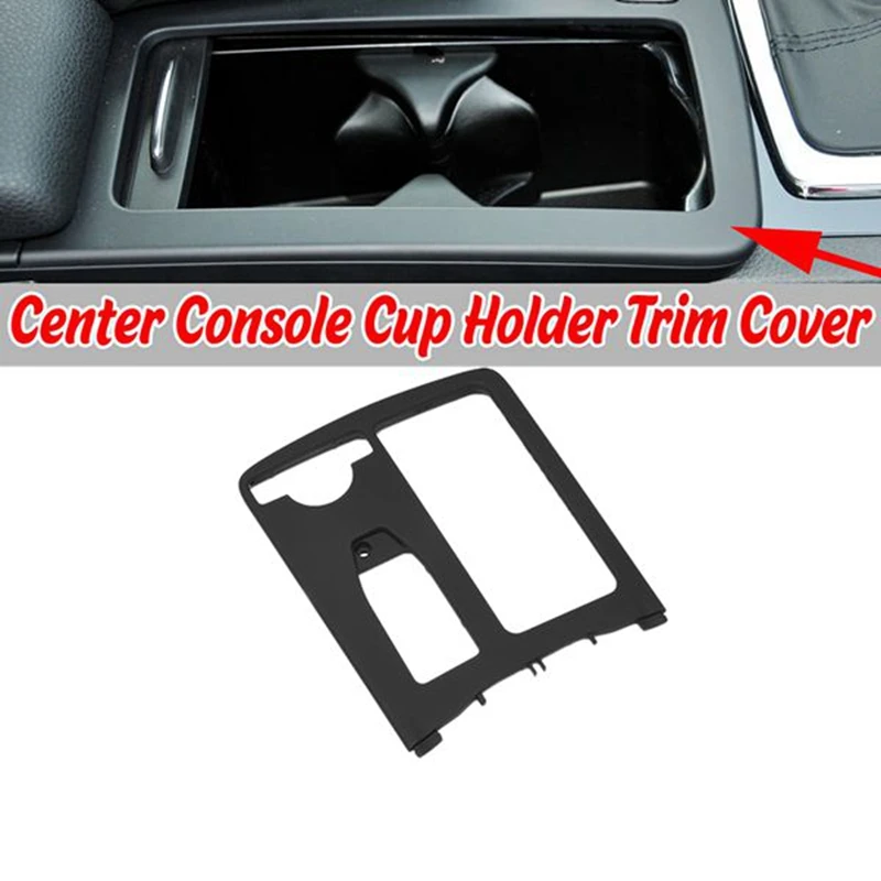 

Car Center Console Cup Holder Panel Trim Cover +Roller Blind Cover for Mercedes Benz W204 C-CLASS 2046800107