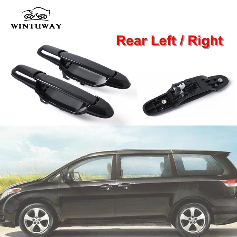 Автомобильные дверные ручки WINTUWAY подходят для 98 03 Toyota Sienna наружная дверная ручка