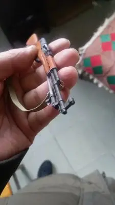 Модель солдата 1/6 года цельнометаллическая разборная полуавтоматическая