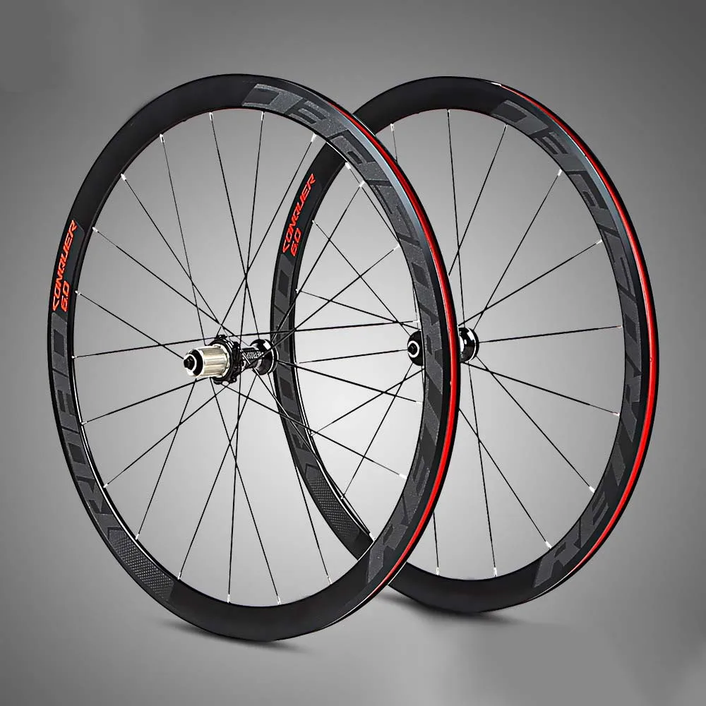 700C дорожный велосипед Колесная пара C6.0 Сверхлегкий Алюминиевый AL7075 клинчерная 36
